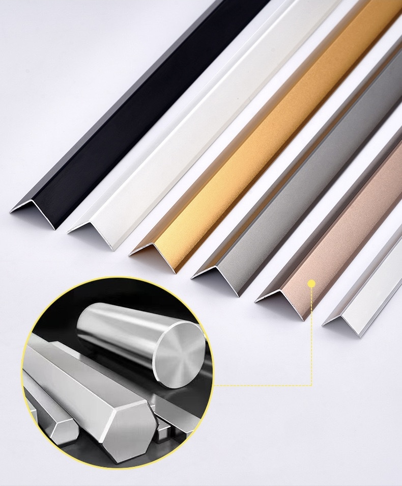 THANH NẸP NHÔM CHỮ T VỚI ĐA DẠNG KÍCH THƯỚC VÀ MÀU SẮC HIỆN ĐẠI